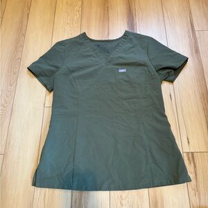 Catarina One-Pocket Scrub Top